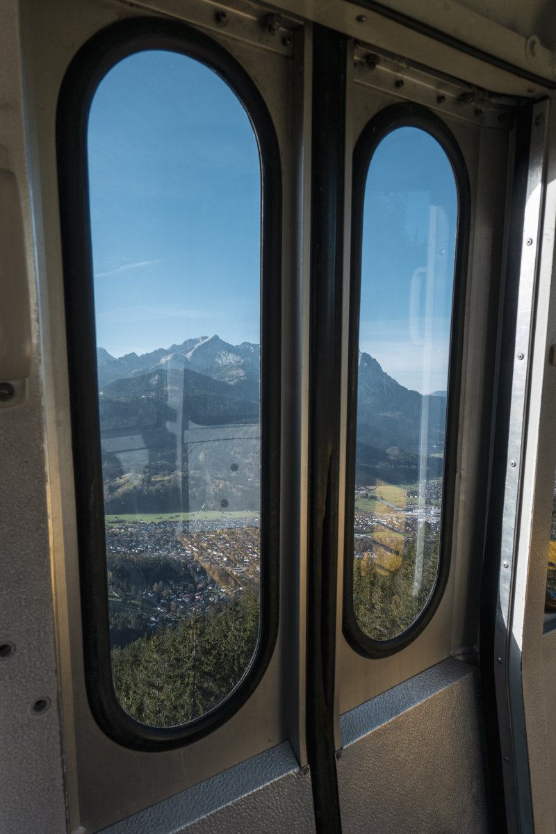 Ausblick aus der Wankbahn