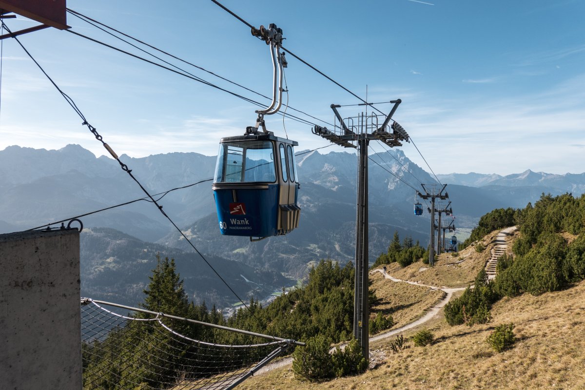 Wankbahn in Garmisch-Partenkirchen