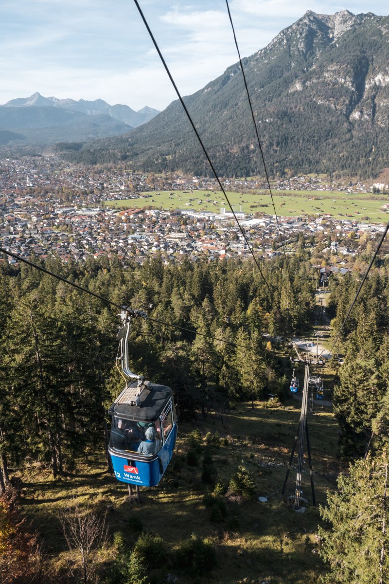 Wankbahn in Garmisch-Partenkirchen