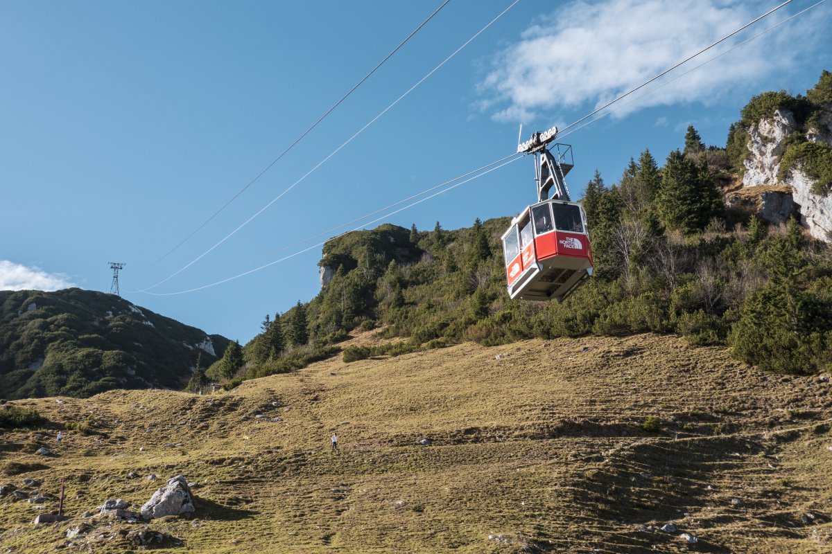 Luftseilbahn Hochalm-Osterfelderkopf, Oktober 2022