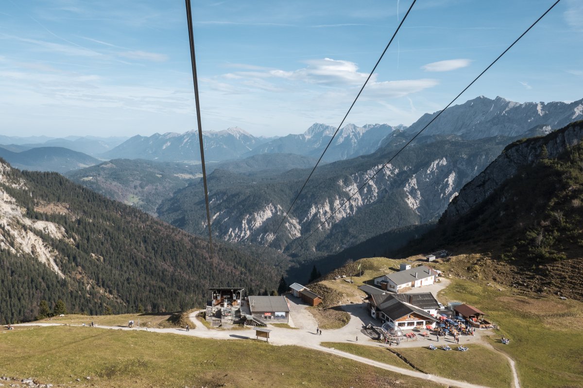 Luftseilbahn Hochalm-Osterfelderkopf, Oktober 2022