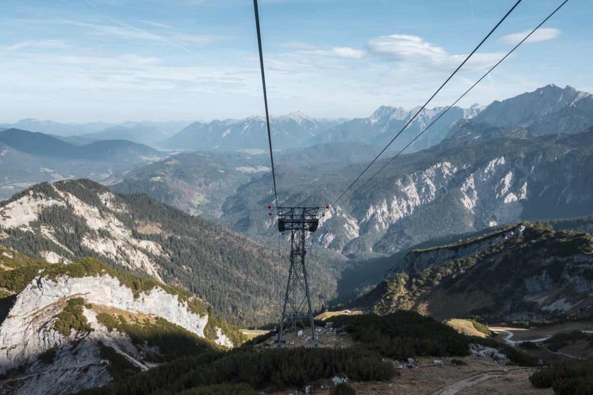 Luftseilbahn Hochalm-Osterfelderkopf, Oktober 2022