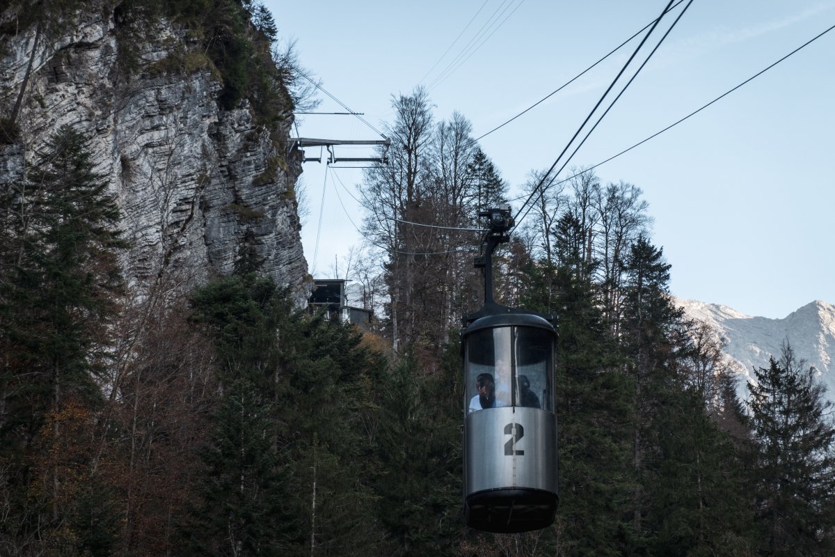 Graseckbahn in der Partnachklamm