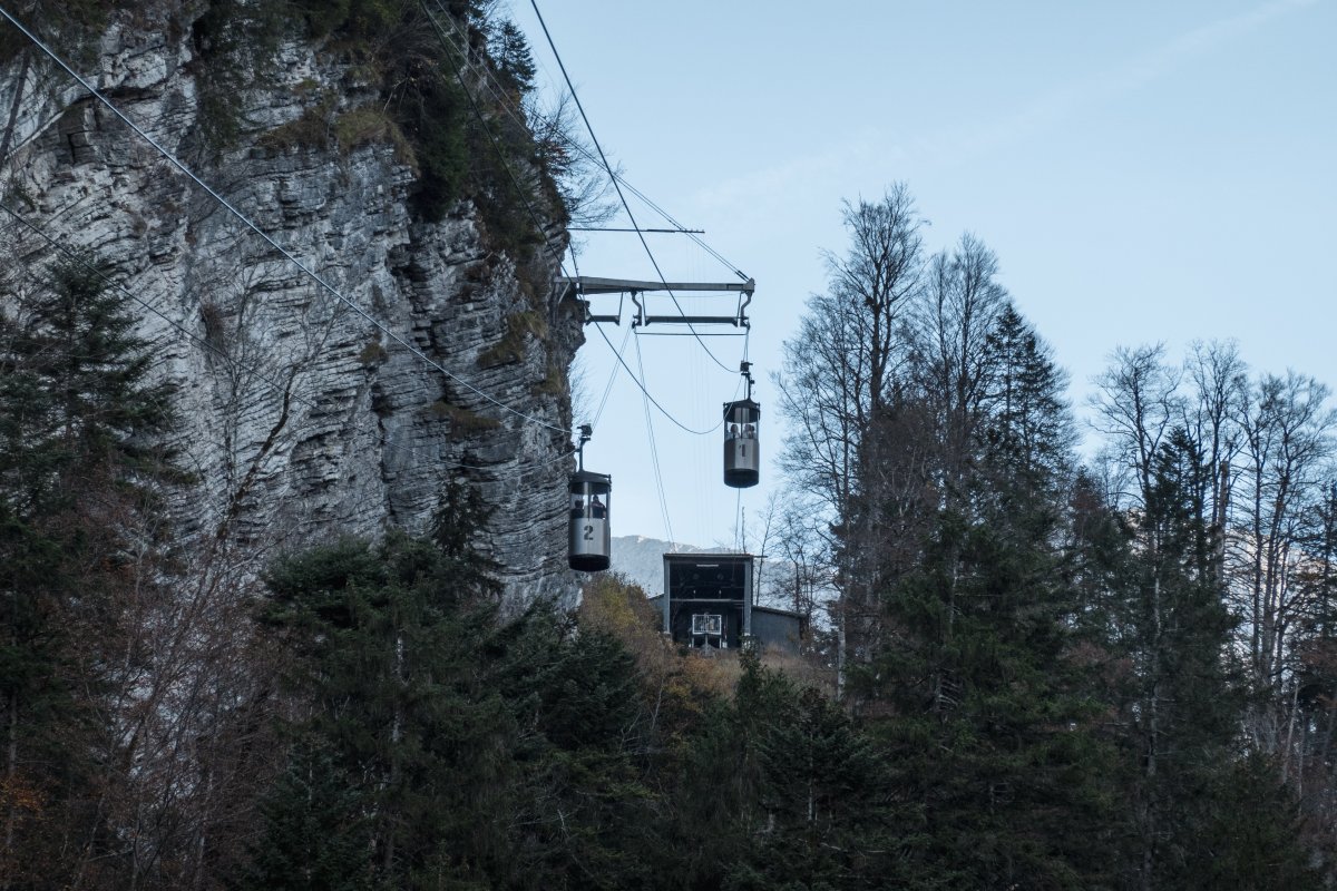 Graseckbahn in der Partnachklamm