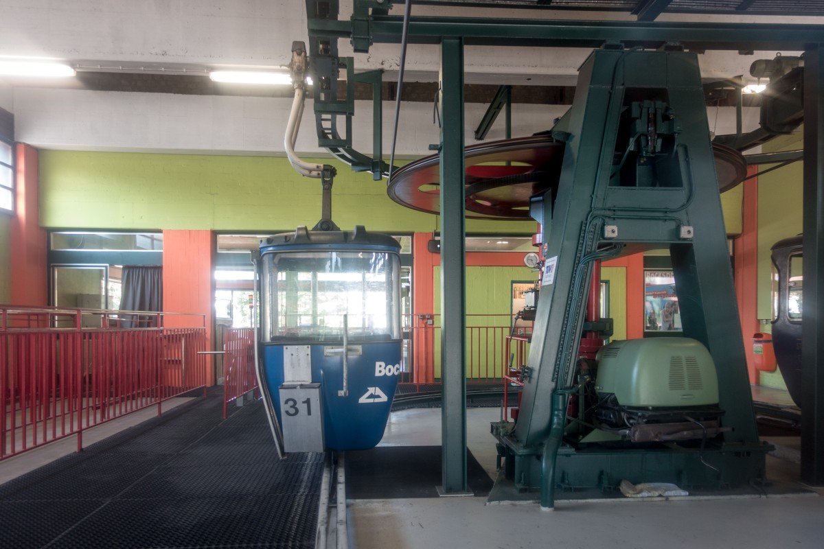 Talstation der Kabinenbahn Hahnenklee-Bocksberg, August 2019