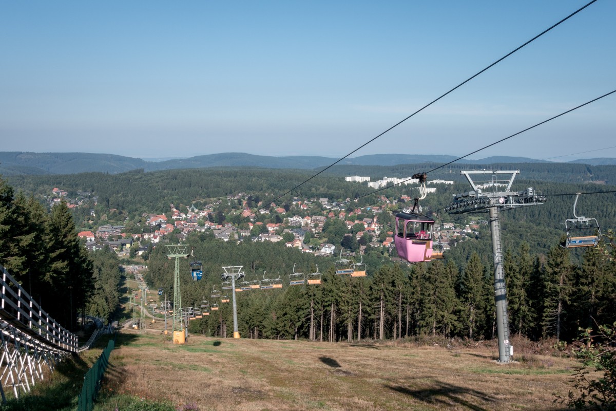 Kabinenbahn Hahnenklee-Bocksberg, August 2019