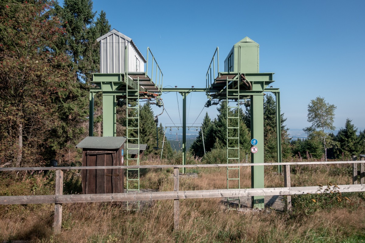 Schlepplifte am Bocksberg, August 2019