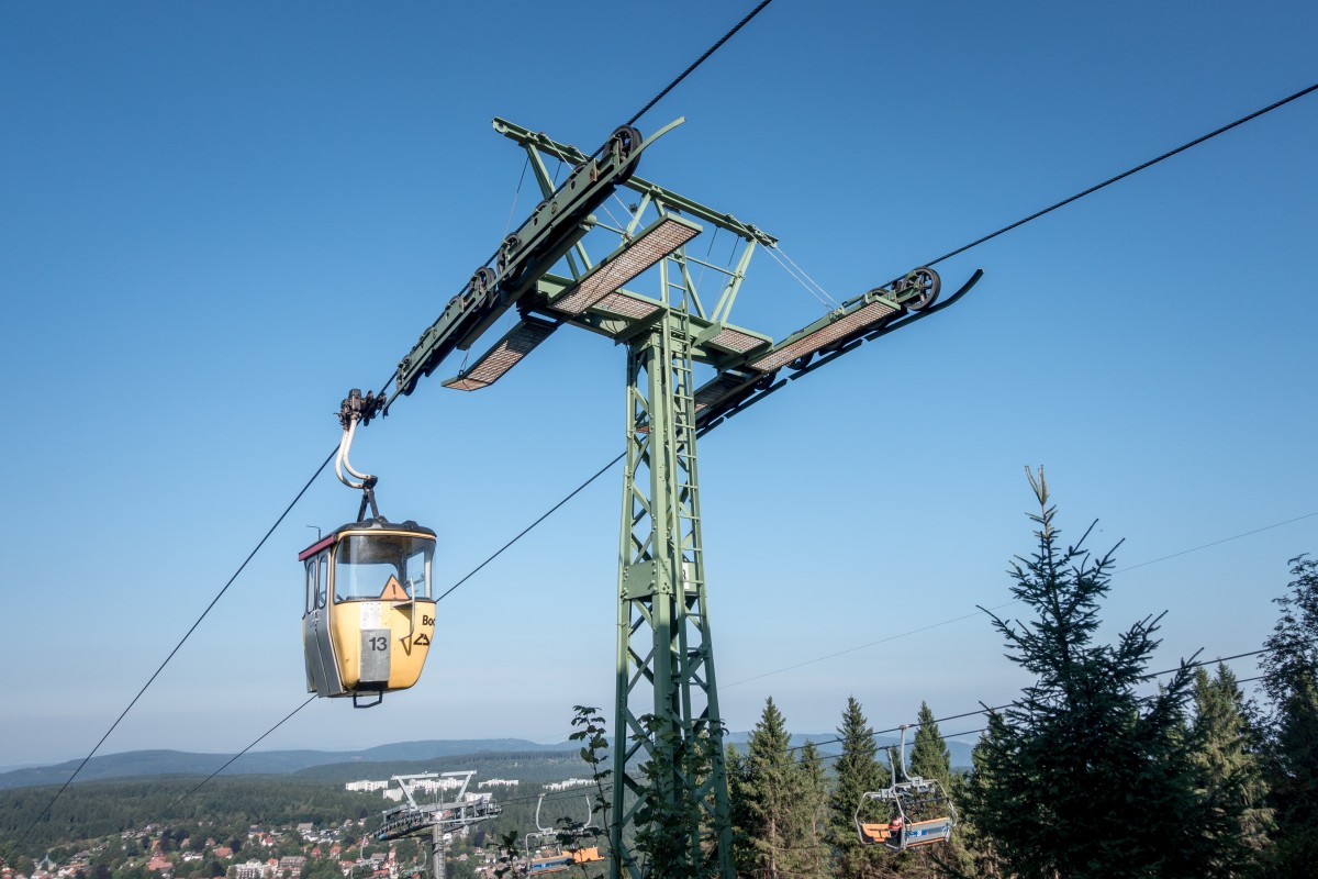 Kabinenbahn Hahnenklee-Bocksberg, August 2019