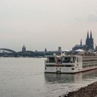 Köln mit Dom und Rhein, September 2016