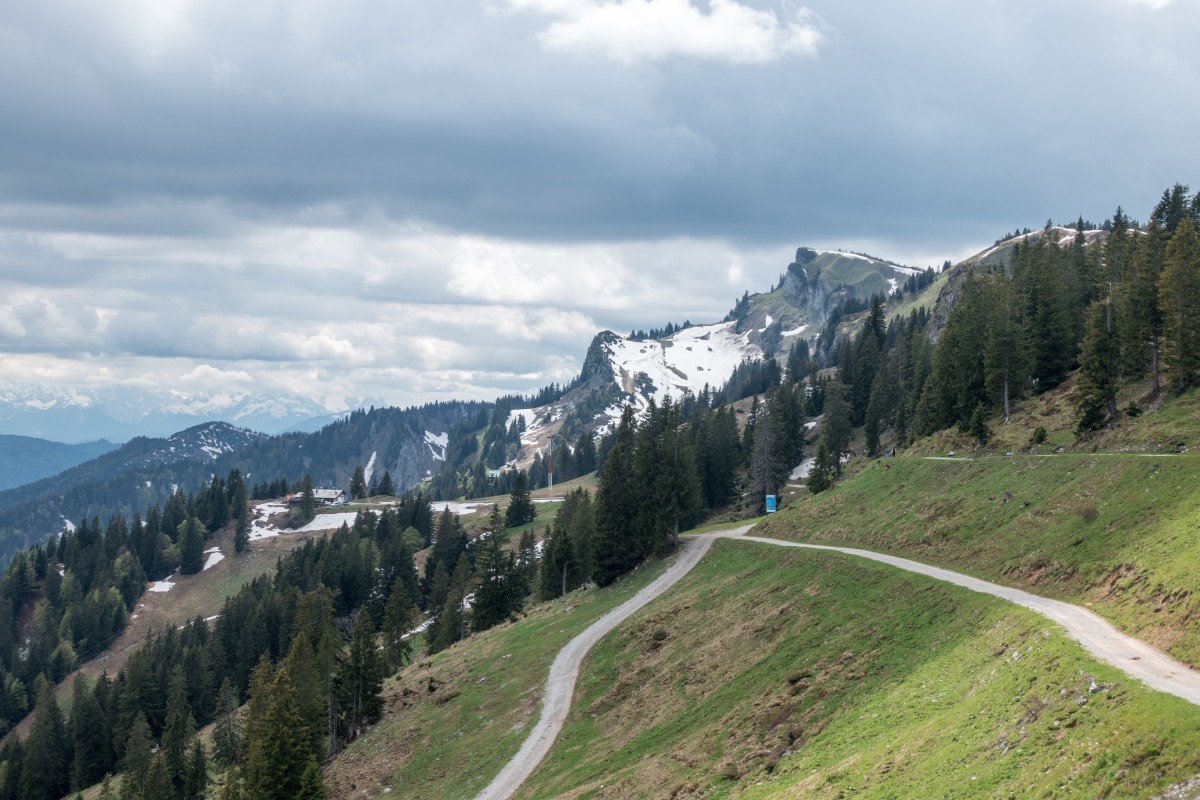 Panorama vom Brauneck, Mai 2019