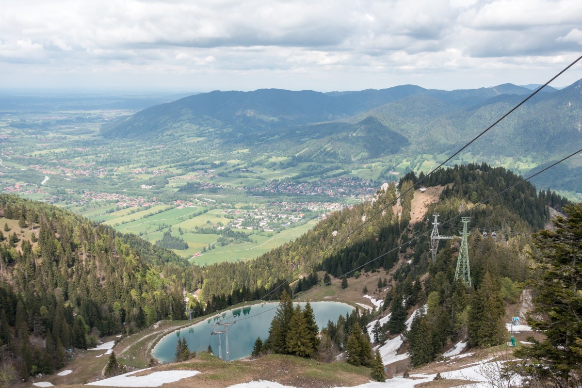 Panorama vom Brauneck, Mai 2019