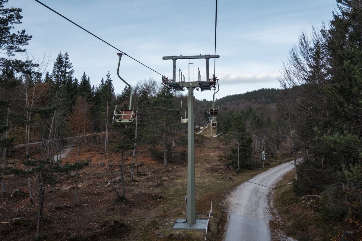 Sesselbahn zum Kranzberg im Mittenwald