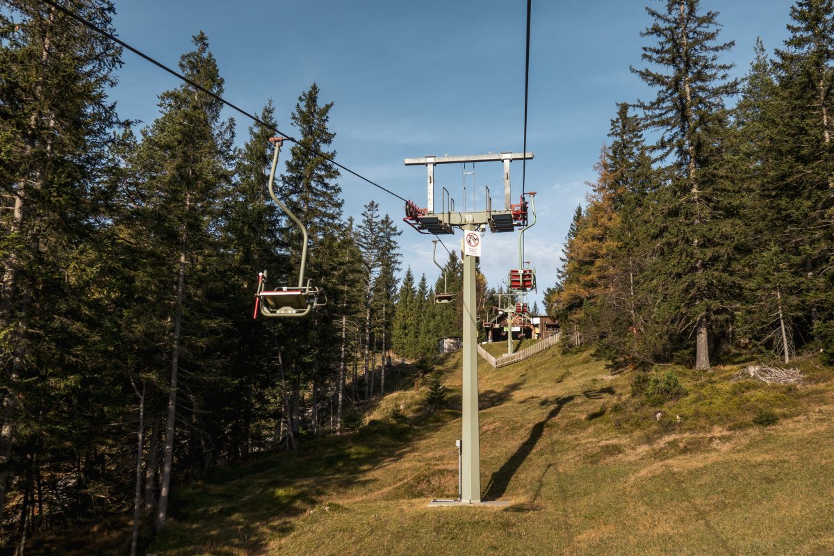 Sesselbahn zum Kranzberg im Mittenwald