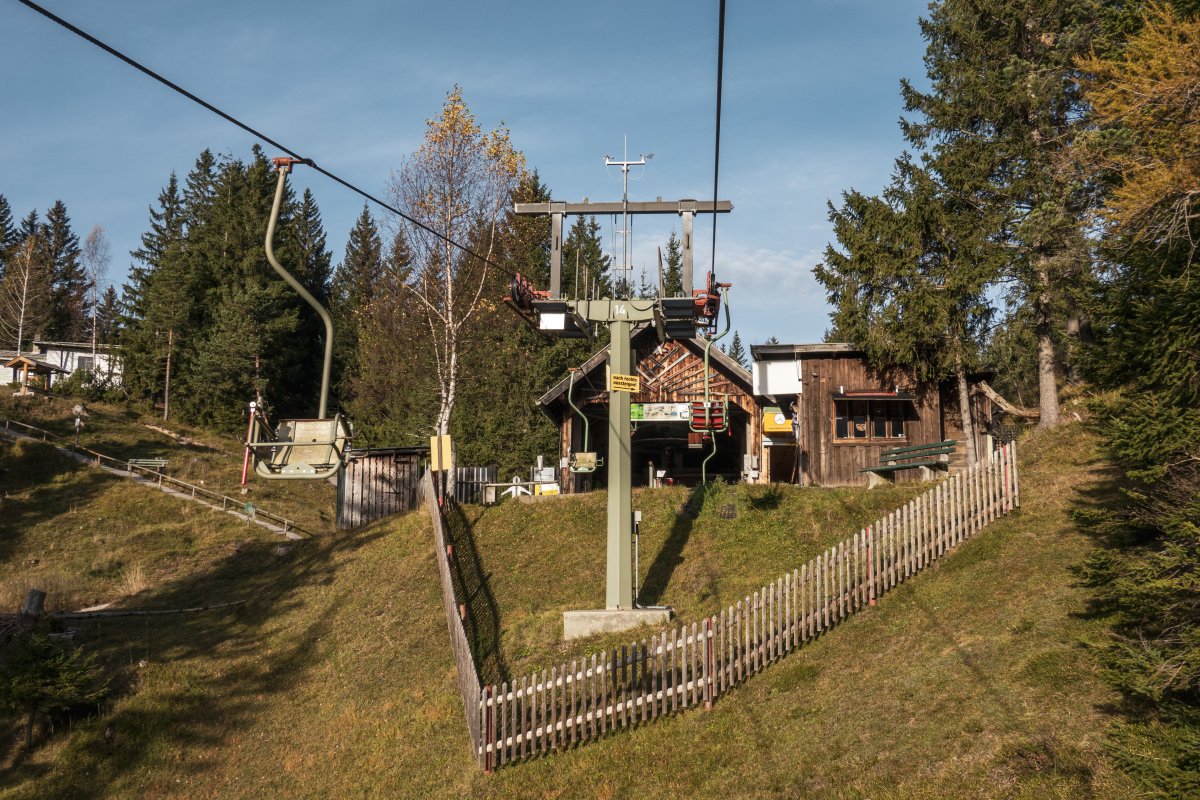 Sesselbahn zum Kranzberg im Mittenwald