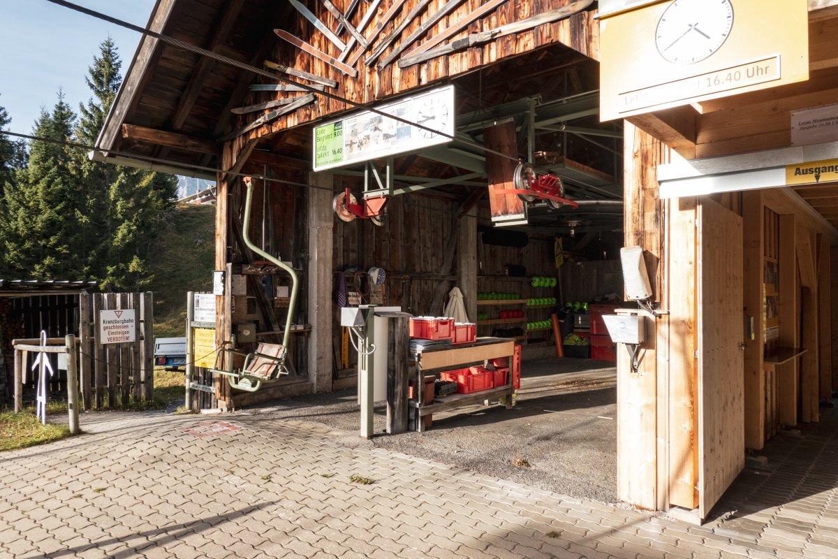 Sesselbahn zum Kranzberg im Mittenwald