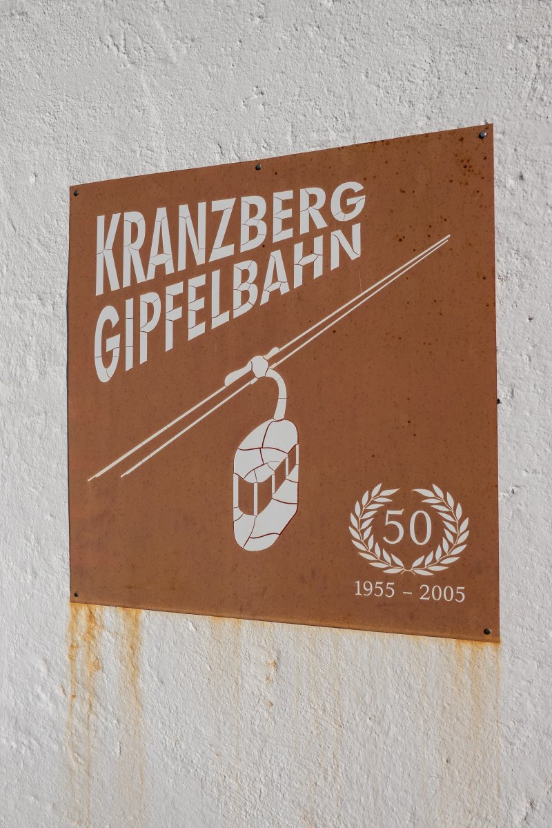 Stillgelegte Kranzberg-Gipfelbahn