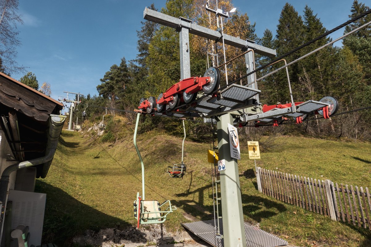 Sesselbahn zum Kranzberg im Mittenwald