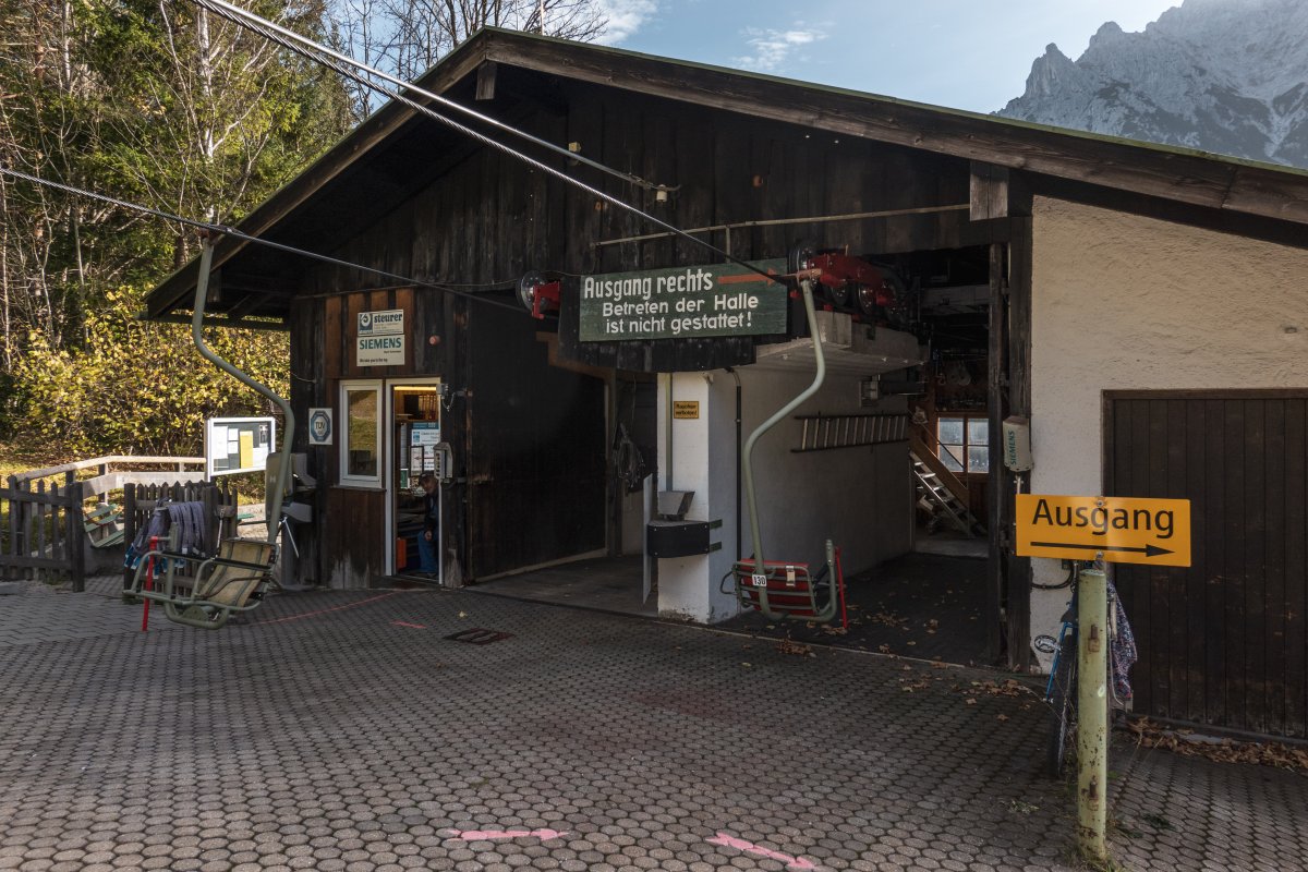 Sesselbahn zum Kranzberg im Mittenwald