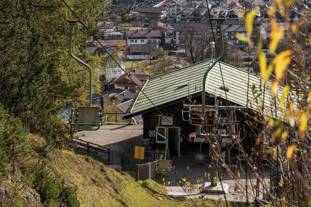 Sesselbahn zum Kranzberg im Mittenwald