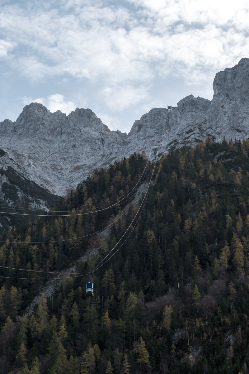 Seilbahn von Mittenwald zur Karwendelspitze