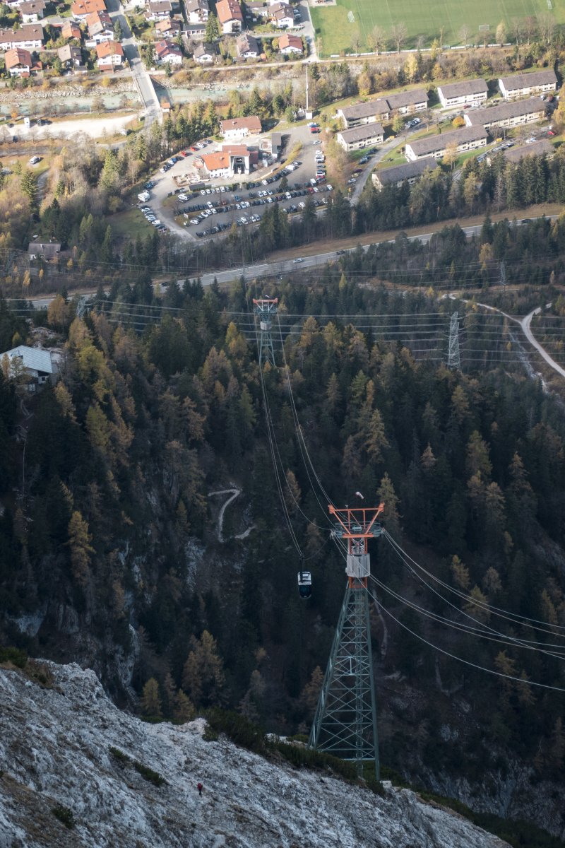 Mittenwald mit Karwendelbahn