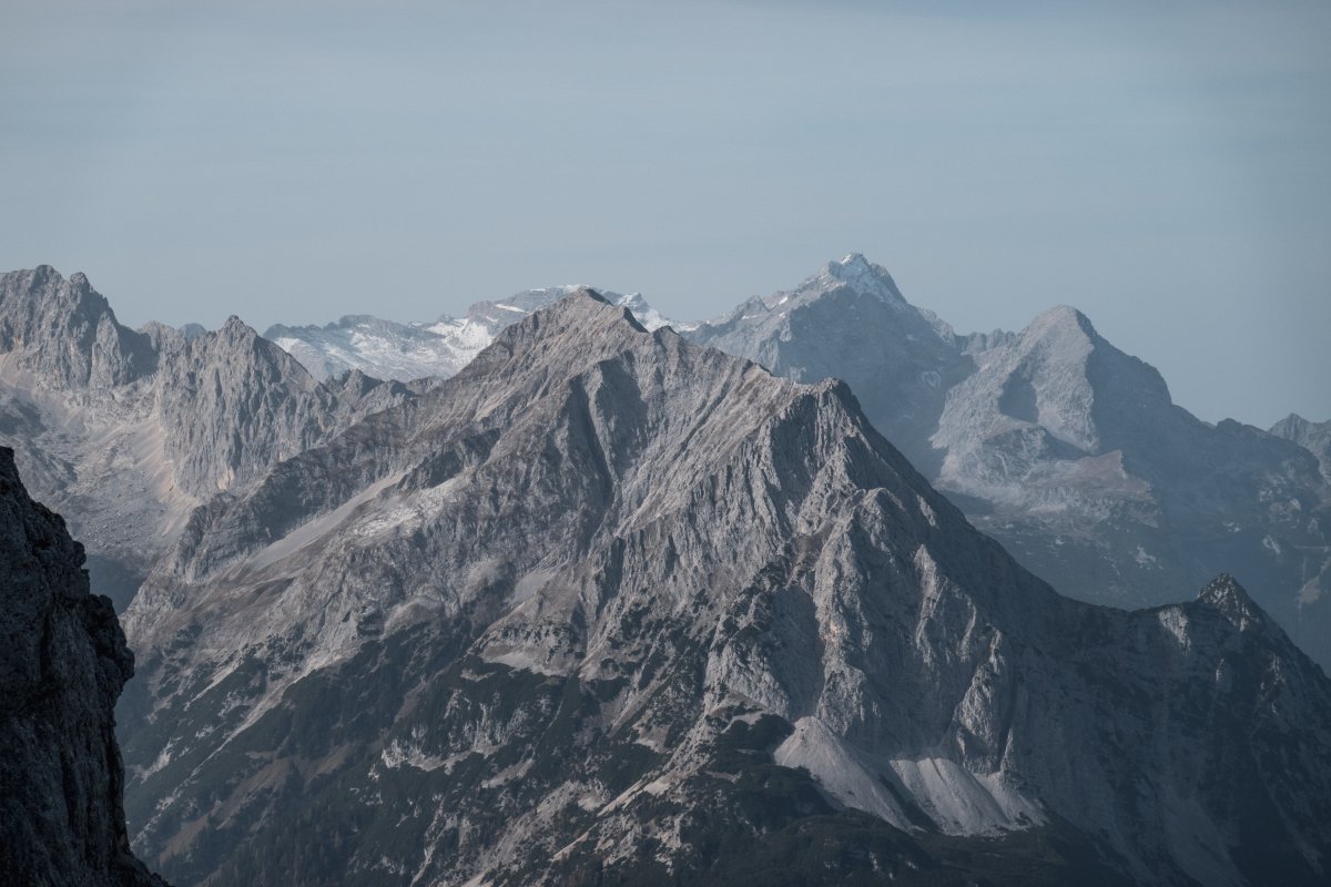 Panorama aus dem Karwendelmassiv