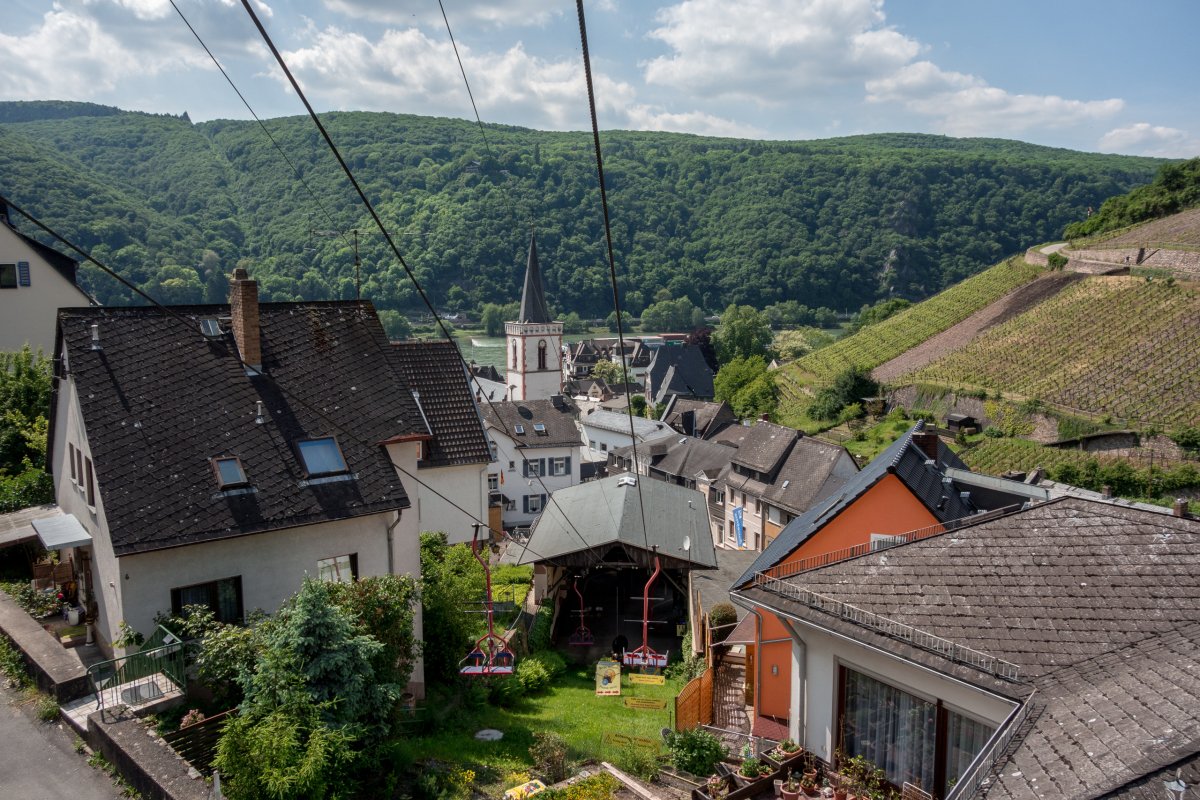 Sesselbahn Assmannshausen-Niederwald, Mai 2017