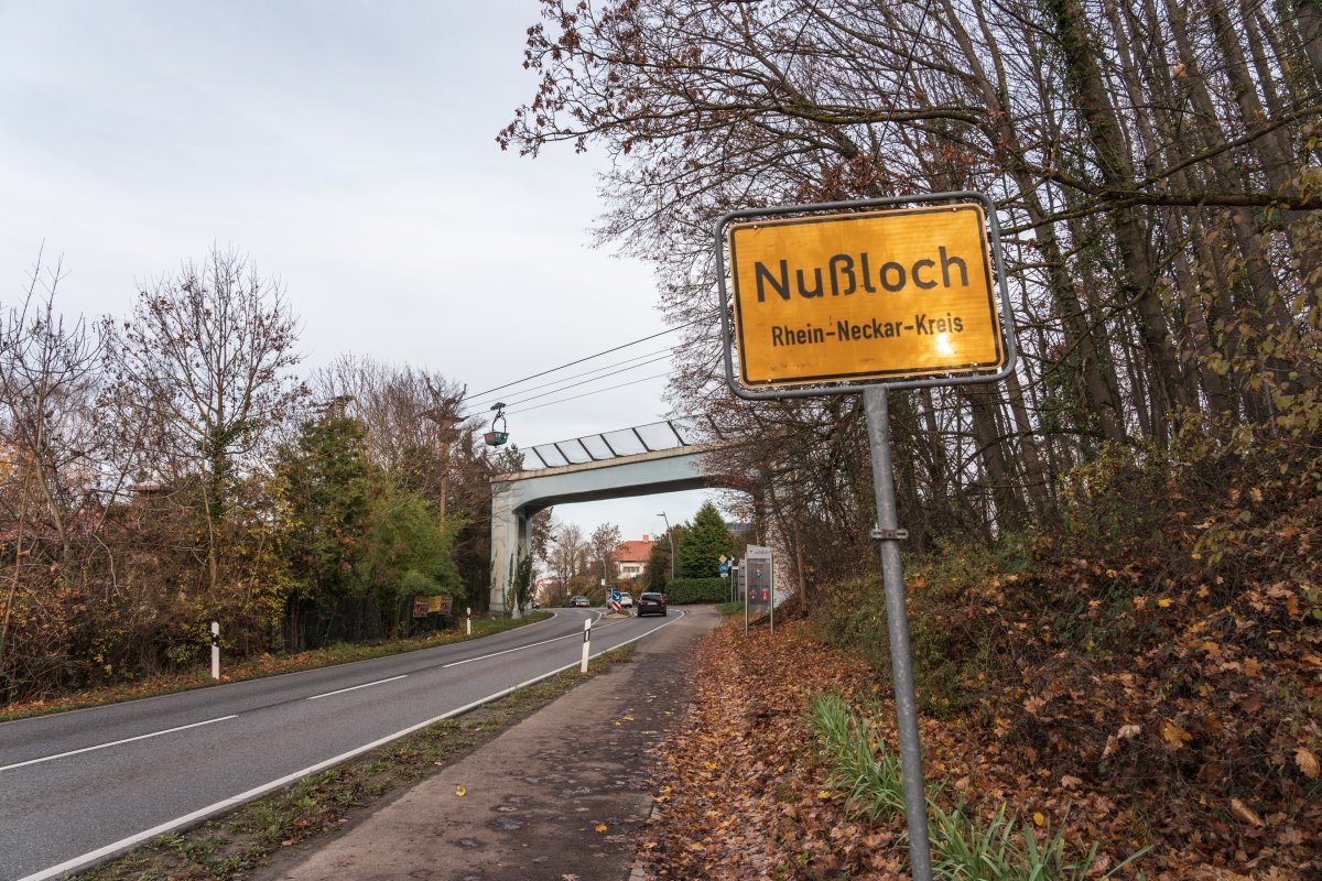 Materialseilbahn Leimen - Nußloch