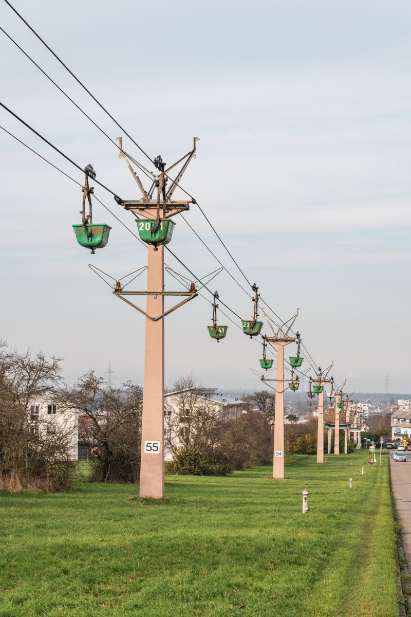 Materialseilbahn Leimen - Nußloch