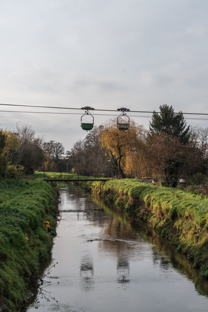 Materialseilbahn Leimen-Nußloch, Dezember 2022