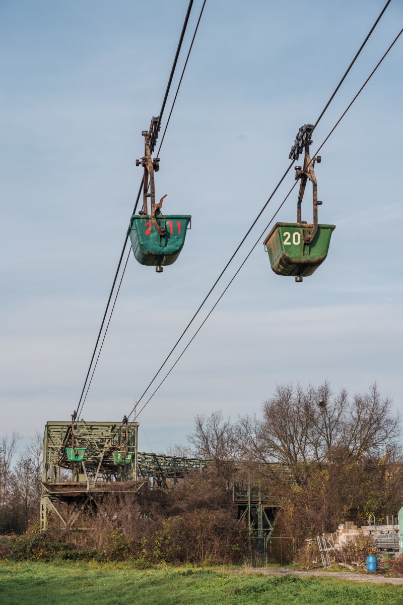 Materialseilbahn Leimen - Nußloch