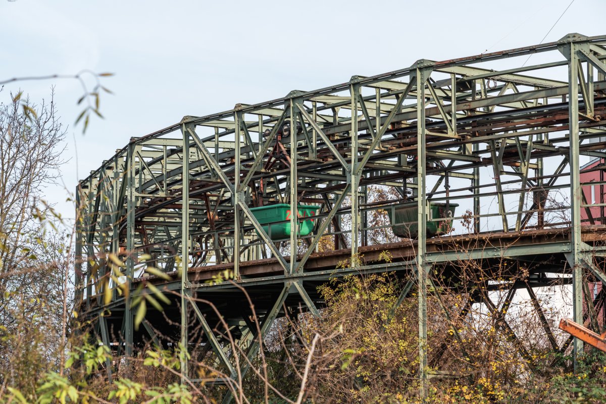 Materialseilbahn Leimen - Nußloch