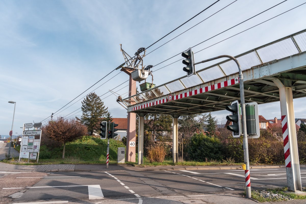 Materialseilbahn Leimen - Nußloch