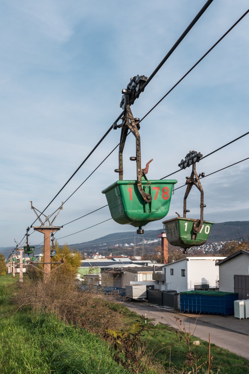 Materialseilbahn Leimen - Nußloch