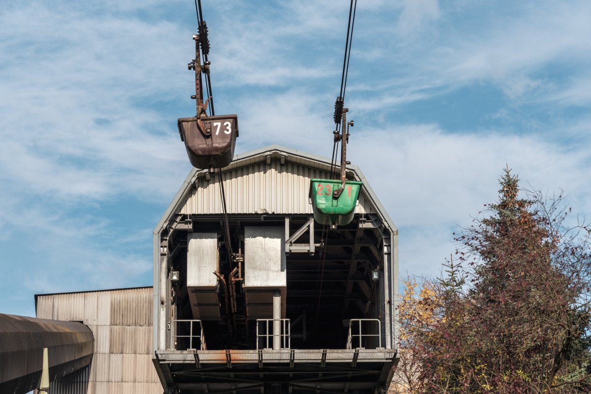 Materialseilbahn Leimen - Nußloch