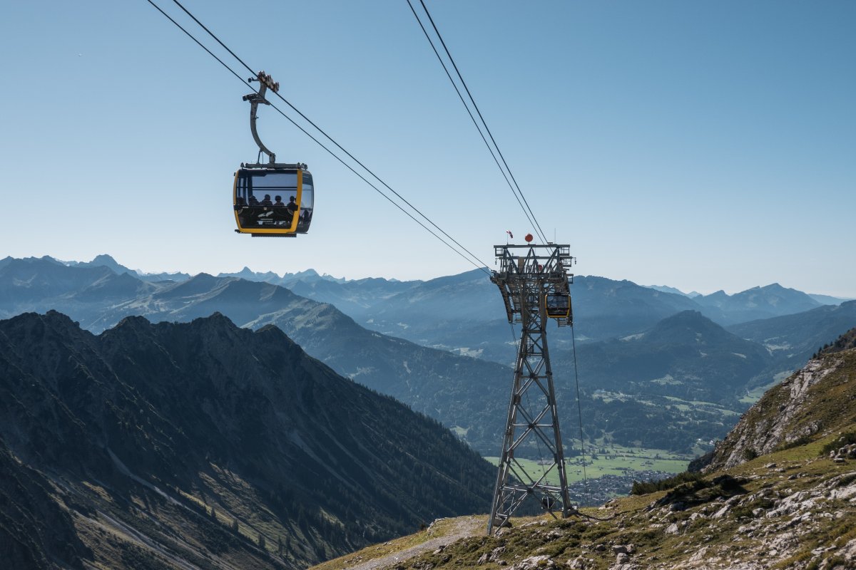 Kabinenbahn Seealp-Höfatsblick, September 2023