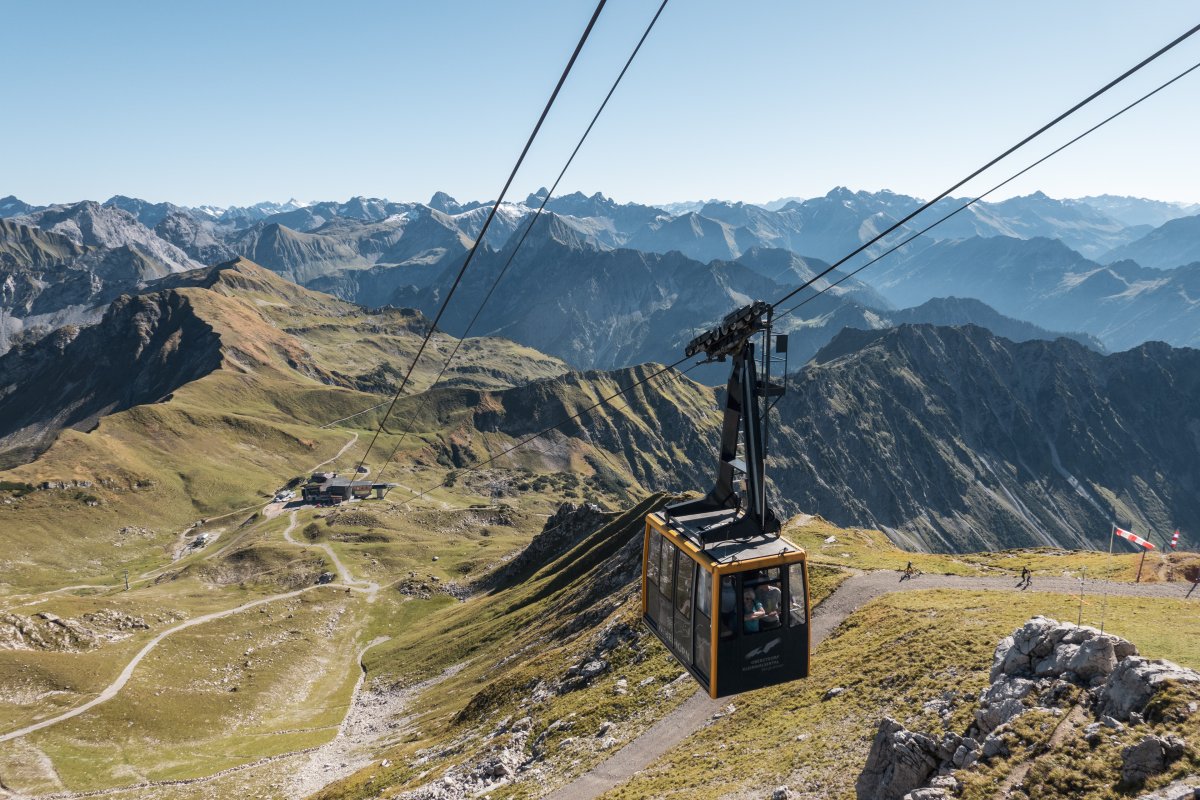 Luftseilbahn Höfatsblick-Nebelhorn, September 2023