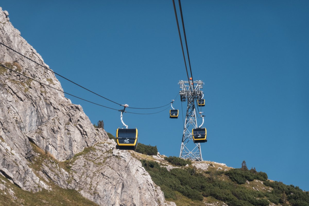 Kabinenbahn Seealp-Höfatsblick, September 2023