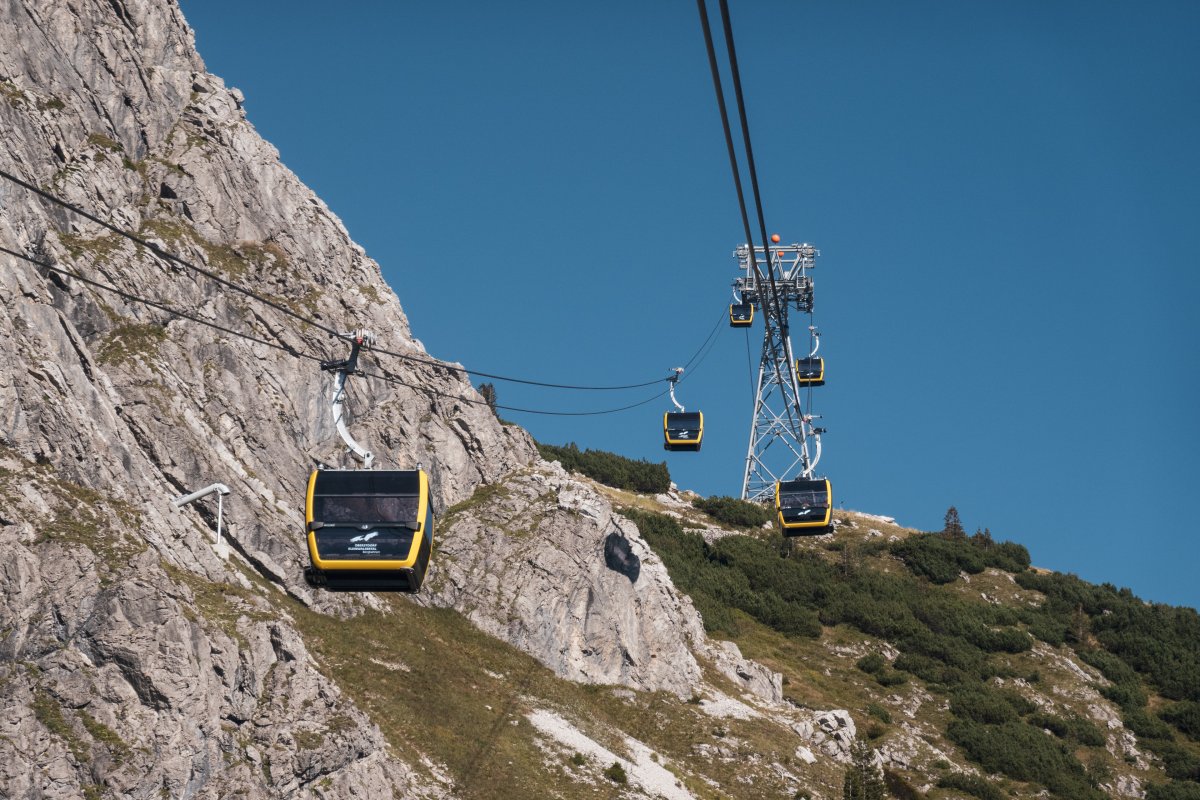 Kabinenbahn Seealp-Höfatsblick, September 2023