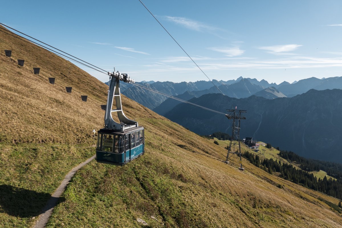 Luftseilbahn Schlappold-Fellhorn, September 2023
