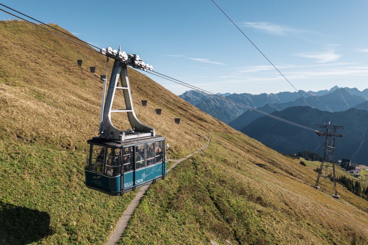 Luftseilbahn Schlappold-Fellhorn, September 2023