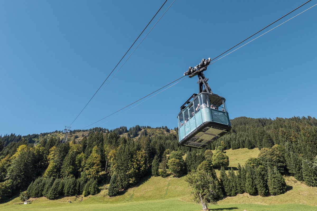 Luftseilbahn Mittelwald-Walmendingerhorn, September 2023