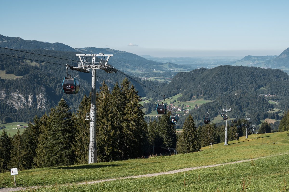 Kabinenbahn Kornau-Söllereck, September 2023