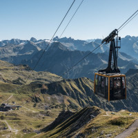 Luftseilbahn Höfatsblick-Nebelhorn, September 2023