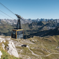 Luftseilbahn Höfatsblick-Nebelhorn, September 2023
