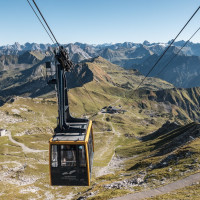 Luftseilbahn Höfatsblick-Nebelhorn, September 2023