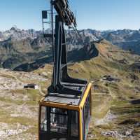 Luftseilbahn Höfatsblick-Nebelhorn, September 2023