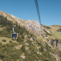 Kabinenbahn Seealp-Höfatsblick, September 2023