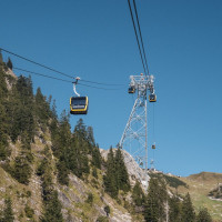 Kabinenbahn Seealp-Höfatsblick, September 2023