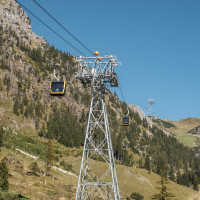 Kabinenbahn Seealp-Höfatsblick, September 2023